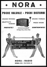 ADVERTISEMENT 1931 NORA RADIO