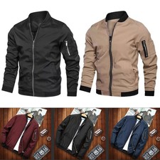 Herren Jacke Stehkragen