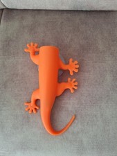 Zahnbürstenhalter Wand Eidechse Orange J-me Larry für Handzahnbürste Deko 