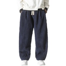 Herren Cord Baggy Haremshose