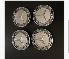 4x Nabenabdeskungen Radnabenkappen Nabendeckel Mercedes-Benz