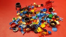 Playmobil Konvolut Geschirr bunte Mischung (C26-14)