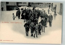 13514362 - St. Moritz Fruehlingseinzug Kinder Glocken Schellen