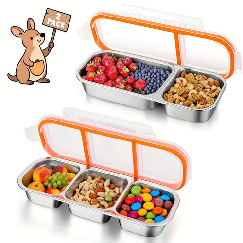 Snackbox mit fächern - snackbox,