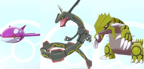 Shiny hoenn legendary bundle - legendary,