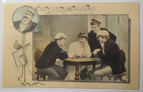 Liedkarte gaudeamus igitur - -,
