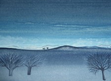 Surreale Landschaft Gemälde