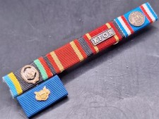Bundeswehr 5er Bandspange Feldspange KFOR Einsatzmedaille DSB Elbeflut USA Sport