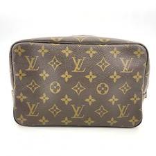 Echte Louis Vuitton Monogram Trousse Toilette 23 M47524 Unisex Clutch...