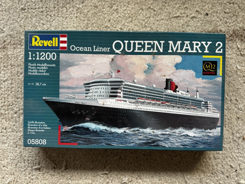 Revell queen mary ocean - mary, 2