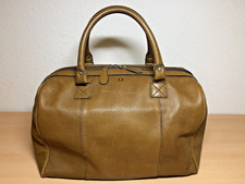 Vintage Goldpfeil braune Leder