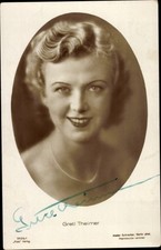 Ak Schauspielerin Gretl