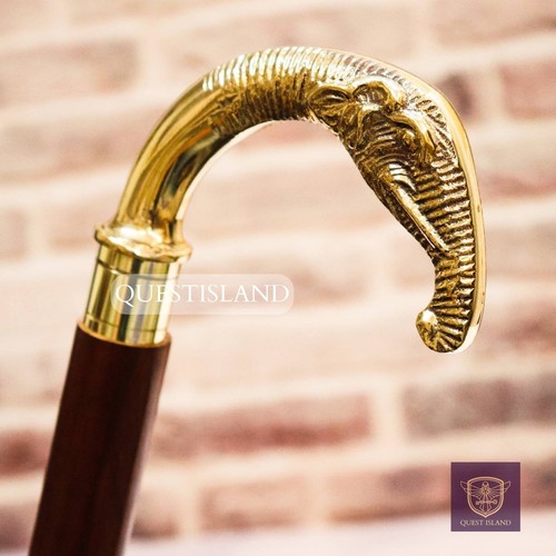 Antik stil messing elefant - antik,