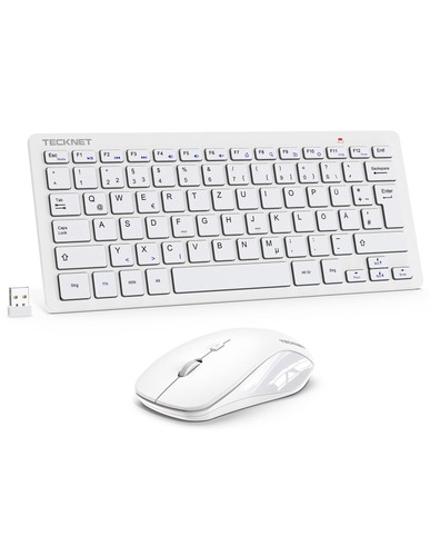 Kabelloses tastatur maus set - maus,