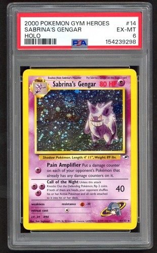 Pokemon karte psa 6 - karte,