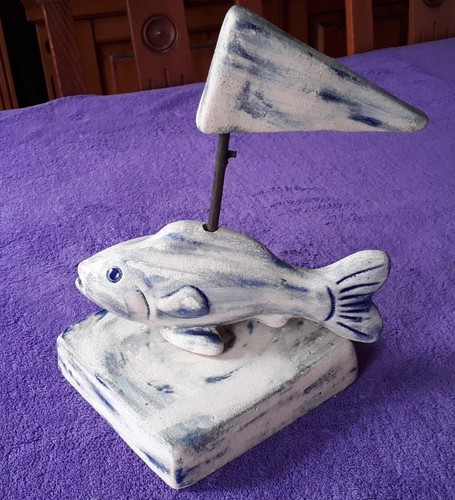 Maritime deko fisch stein - fisch,