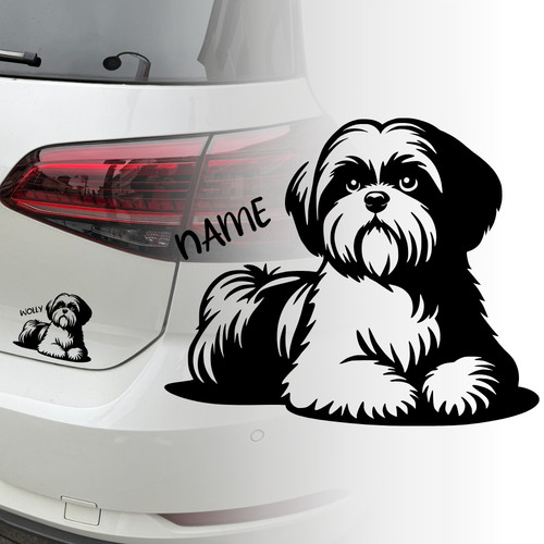 Auto aufkleber shih - shih, |