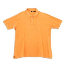 Fila Poloshirt Gr. 54 Herren Shirt Kurzarm Orange Freizeit Baumwolle Regular Fit