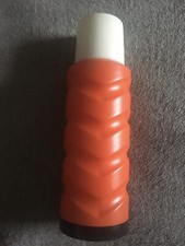 Thermoskanne Isolierkanne Vintage 70er Jahre ? Kunststoff orange neuwertig