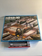 Märklin HO Schiebebühne + 4x 2291 + Oberleitung + IC-Wagen in OVP