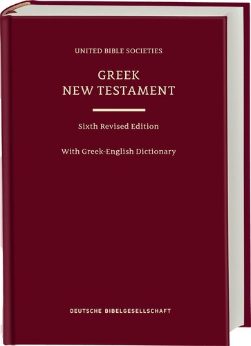 Greek new testament - gnt6., with
