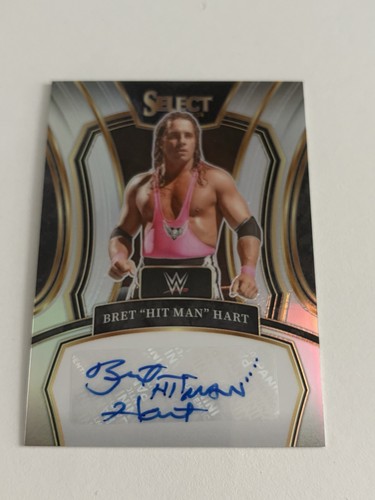 Panini select wwe bret hart - wwe,