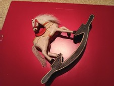 Schaukelpferd Holz  27 cm l und 24 cm h