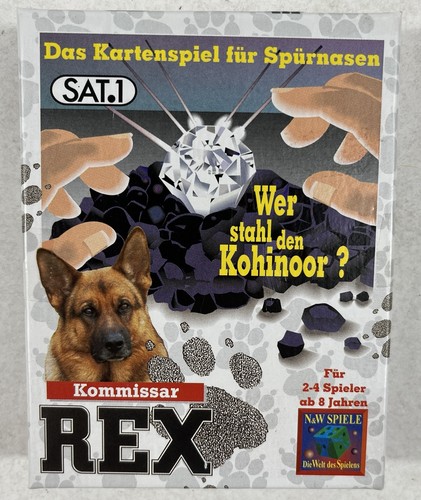 Kommissar rex kartenspiel sat1 - rex,