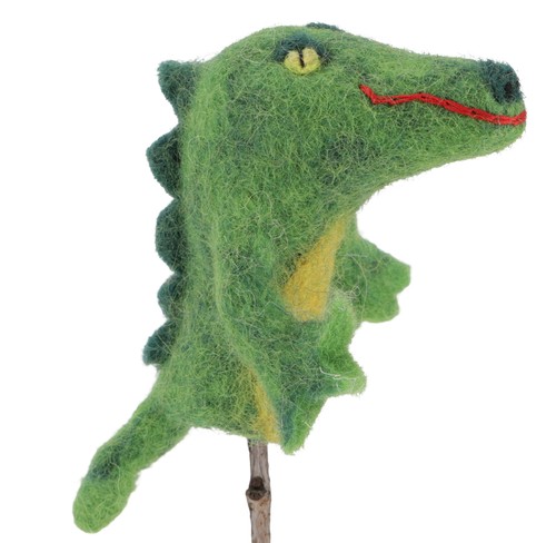 Handgemachte fingerpuppe aus - handgemachte,