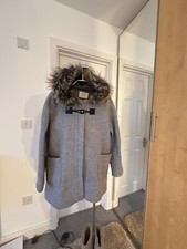 Zara Mädchen Fell Kapuzen