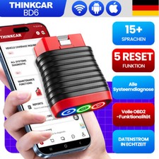 THINKCAR BD6 PRO OBD2 Diagnosegerät Alle System 5 Reset KFZ Bluetooth Scanner 