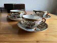 3 Alte Japanische Tee Tassen