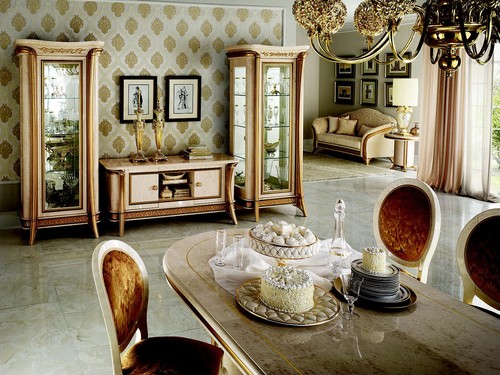 Wohnwand vitrine kommode - wohnwand,