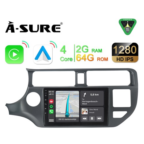 Apple carplay 64gb - 9'',