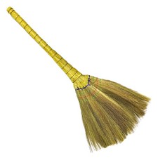 Reisstrohbesen Strohbesen Handbesen Besen für Boden 90x40 cm