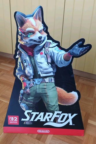 Star fox pappaufsteller - star,
