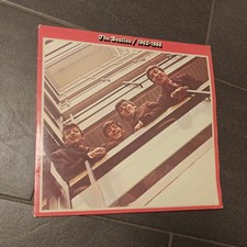 2xlp the beatles 1962 - beatles, red