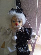 Marionette clown puppe auf - clown,