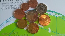 Kursmünzensatz San Marino