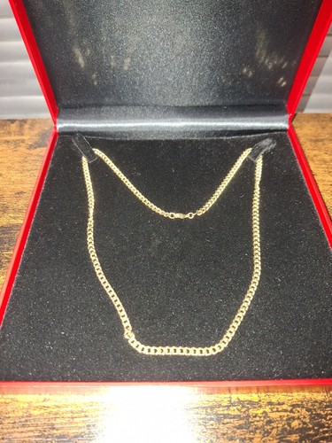 Panzerkette gold 585 gebraucht - 585,