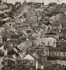 19/1240 AK STRALSUND BLICK VOM TURM DER MARIENKIRCHE JAHR 1957 DDR MECKLENBURG