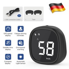Tacho GPS Geschwindigkeitsmesser Universal Tachometer für Motorrad LKW KM/H MPH