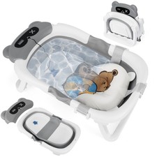 Baby Badewanne Babywanne Klein Kinder 0-12 Monate Duschwanne Tragbare Rutschfest