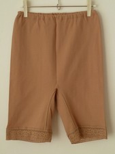 Con-ta Langbeinschlüpfer Liebestöter Helanca Gr. III 46/48 braun beige neuwertig