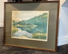 Michael Revers gerahmter Druck