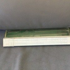 RECHENSCHIEBER # RECHENSTAB # FABER CASTELL # ORIGINAL ETUI # 