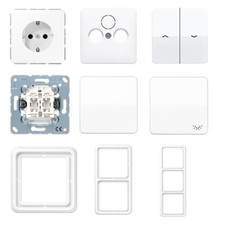 JUNG Serie CD500 alpinweiß