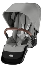 ⭐️ CYBEX GAZELLE e-GAZELLE S SECOND SEAT Unit Frame & LAVA GREY Stoffe NEU ⭐️