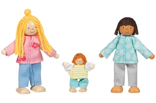 Goki biegepuppen familie - biegepuppen,