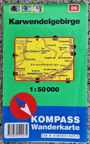 Karwendelgebirge kompass - karwendelgebirge,